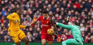 Уулвърхямптън срещу Ливърпул в мач от Висшата лига