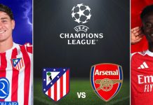 Атлетико Мадрид срещу Арсенал в Шампионска лига