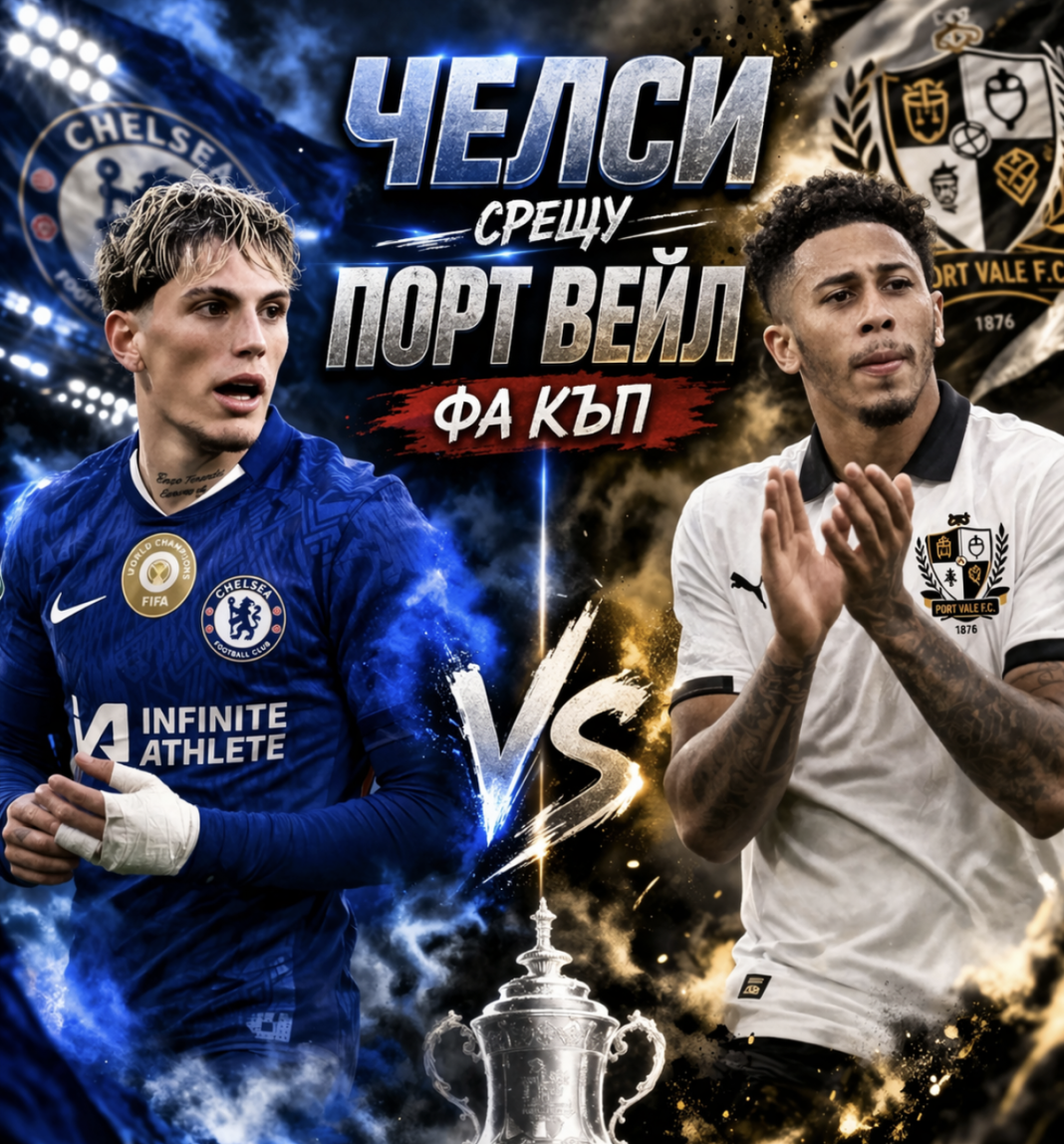 Челси срещъ Порт Вейл в 1/4 финал от Фа Къп
