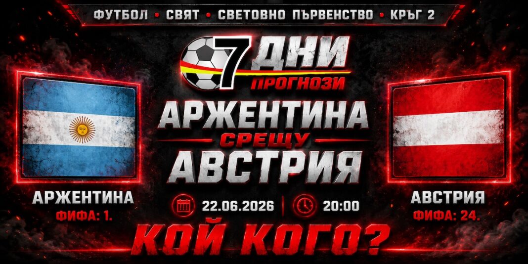 Прогноза за мача Аржентина - Австрия