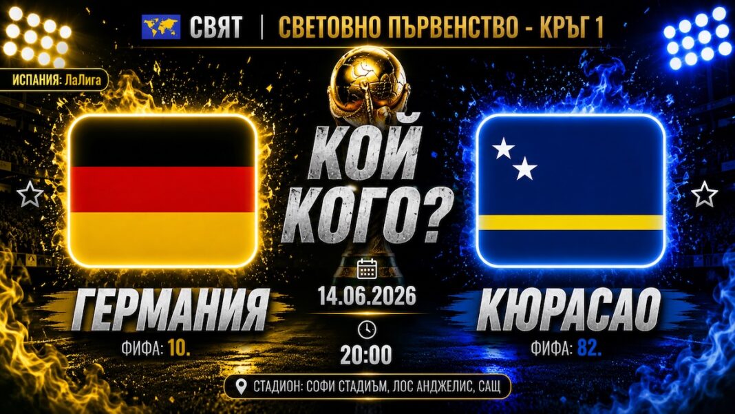 Германия срещу Кюрасао Прогноза за мача от Група Е