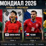 Прогнози Група А Мондиал 2026