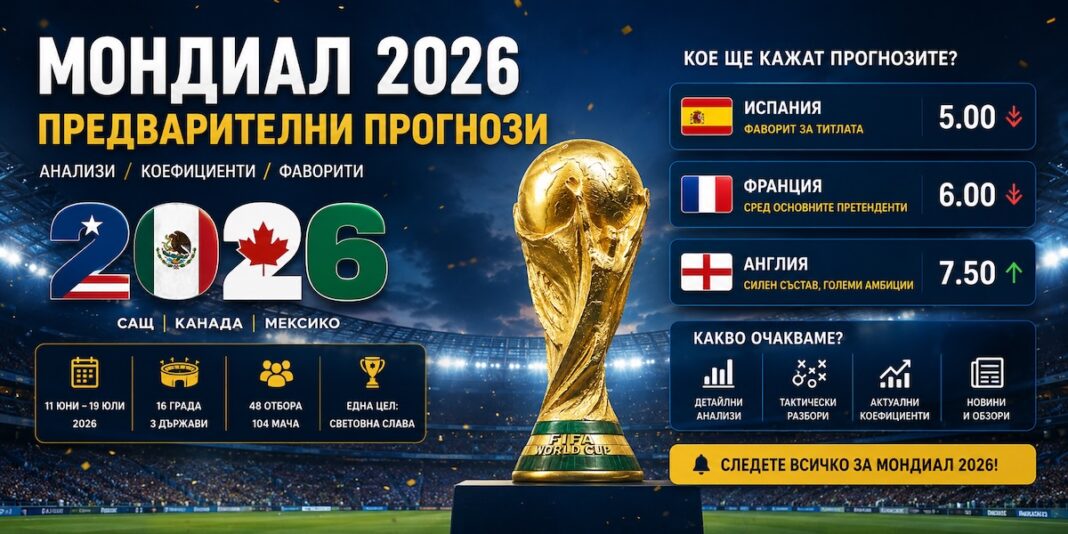 Пълна симулация на Световното първенство 2026