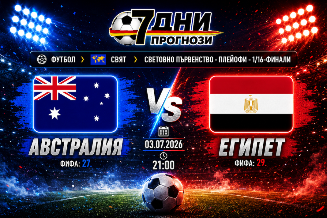 Австралия срещу Египет Прогноза от 1/16 финалите на Световното първенство по футбол