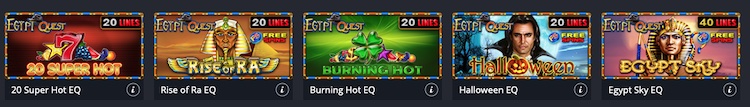 Winbet Egypet Quest игри